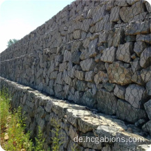 Stark verzinktes Material Hexagonal Loch Form Gabion Mesh